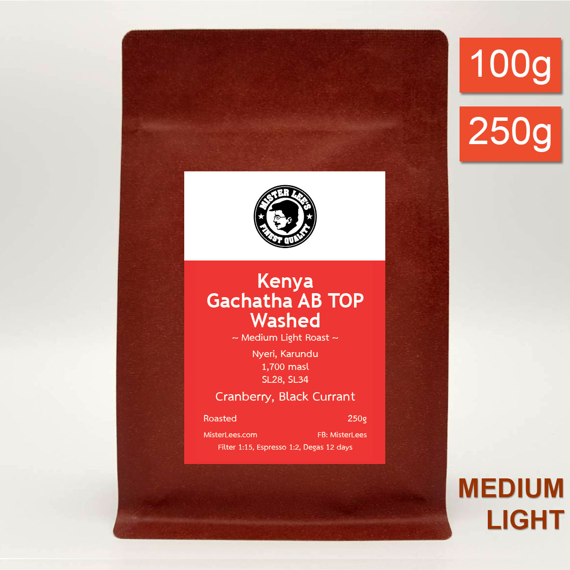 Kenya Gachatha AB Medium Light Red EF3734
