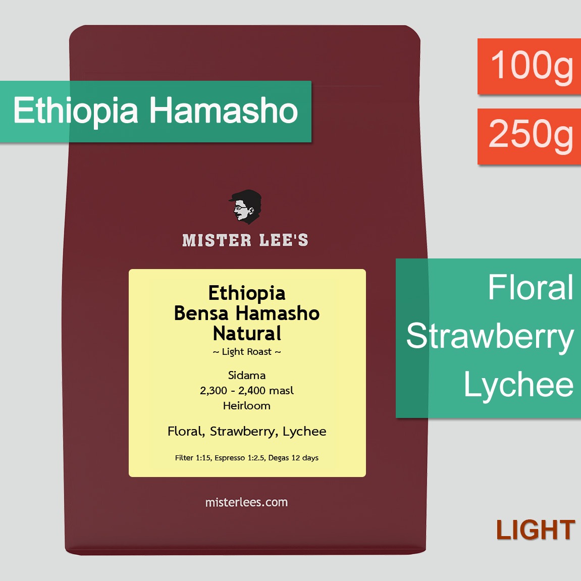 Ethiopia Bensa Hamasho Natural