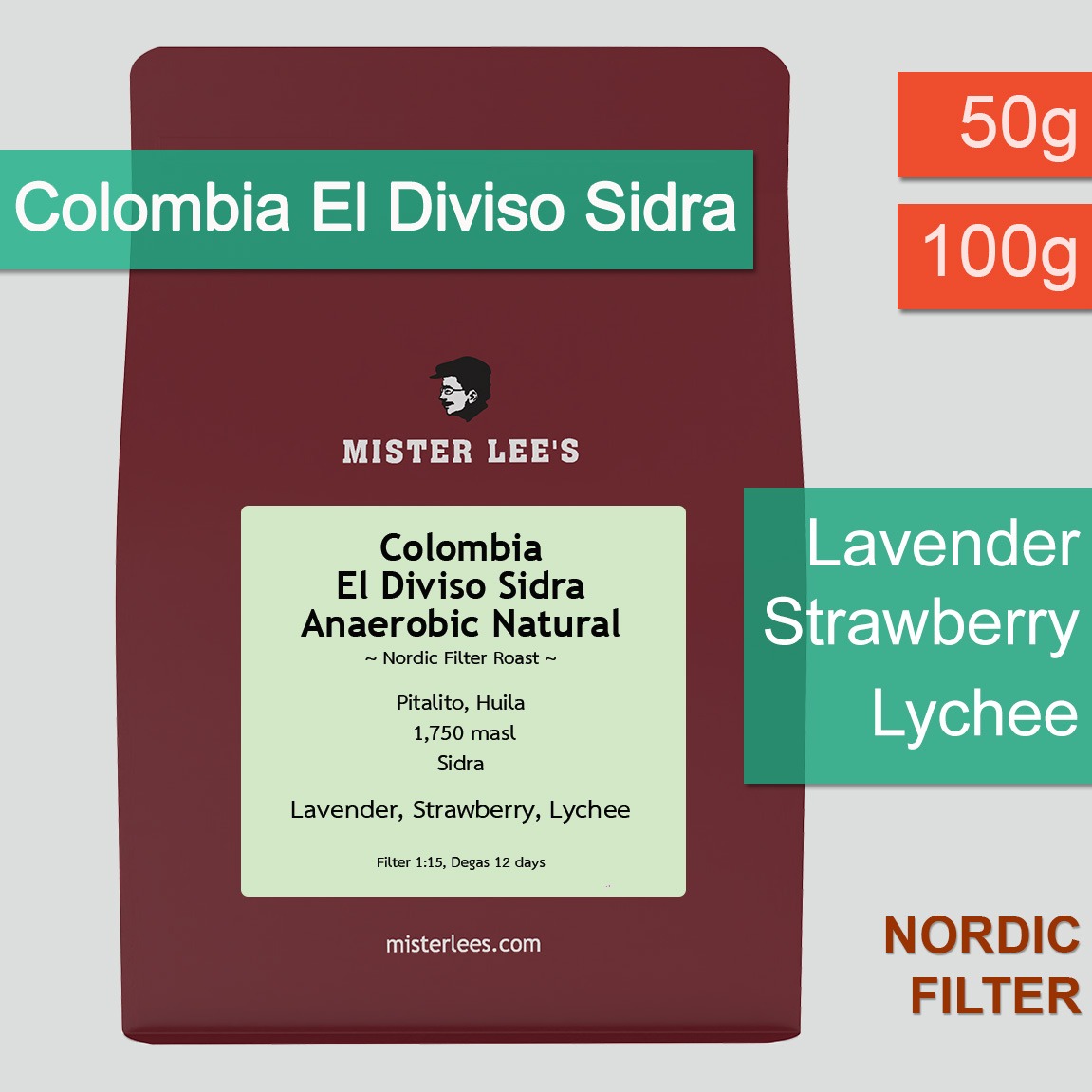Colombia El Diviso Sidra Anaerobic Natural