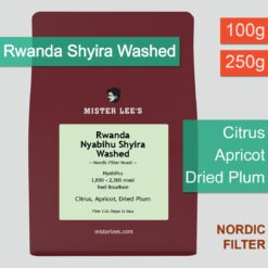 Rwanda Nyabihu Shyira Washed
