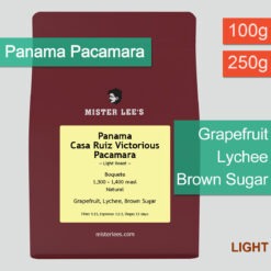 Panama Casa Ruiz Victorious Pacamara Natural