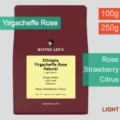 Ethiopia Yirgacheffe Rose Natural